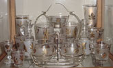 Libbey Glass, Golden Foliage pattern